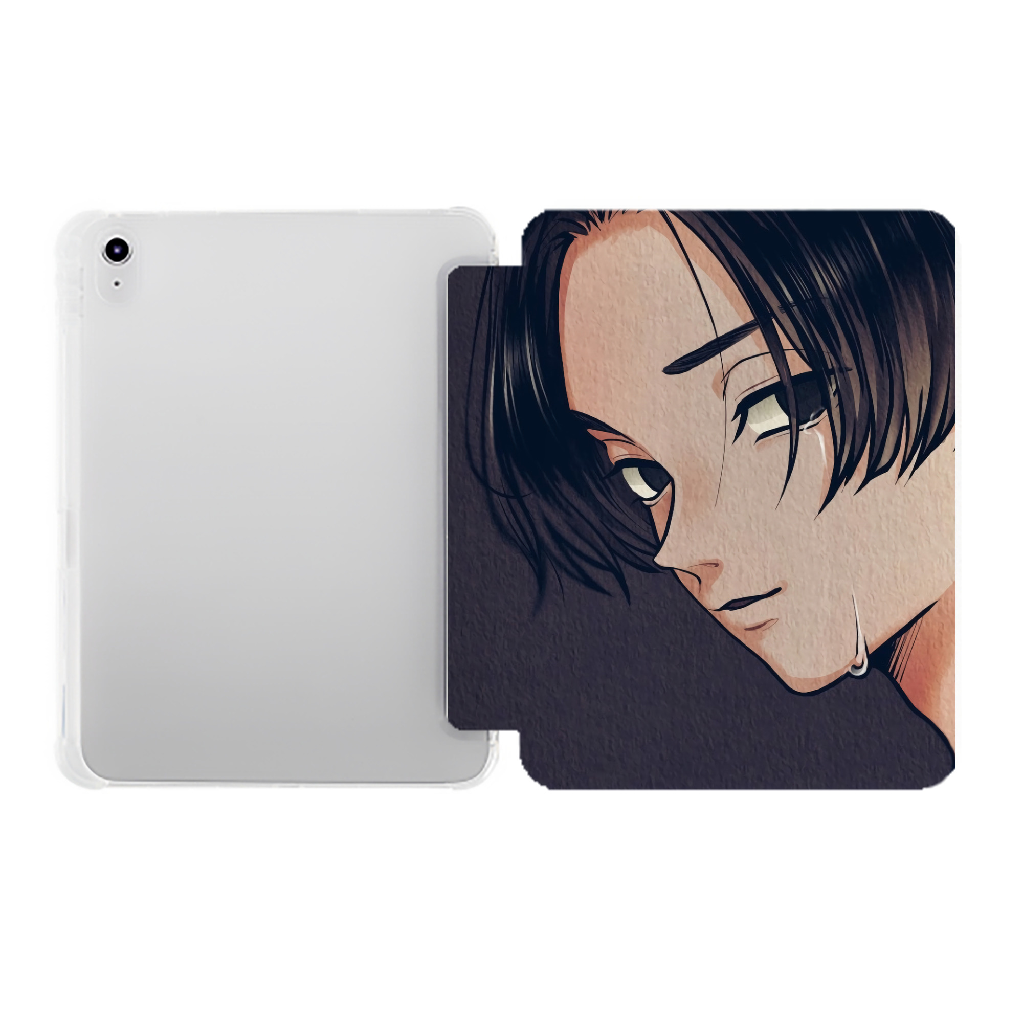 （画像用） 東京リベンジャーズ Tokyo Revengers IPad ケース ペン収納付き 三つ折りスタンド PUレザー×シリコン 対応機種9.5/10.5/10.9インチ